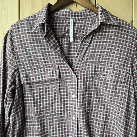 Aritzia The Group By Babaton Utility Button Up Womens Medium - Picture 2 of 9